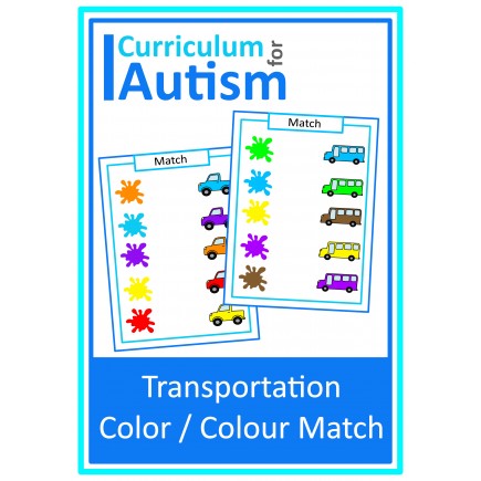 Color Match Transportation Write & Wipe 